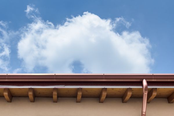 Cost of Copper Gutter Installation in League City